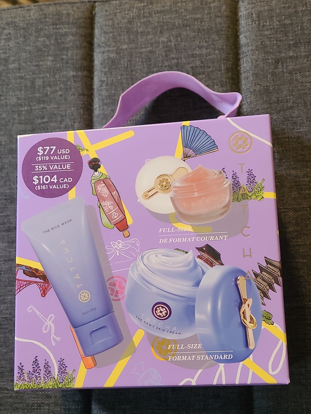 Tatcha Radiant Skin Set — Lavender